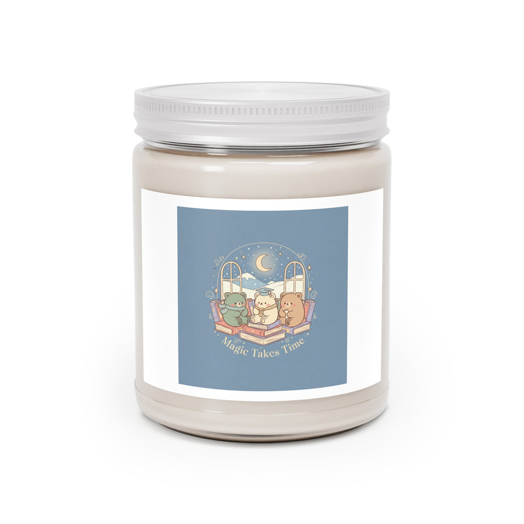 Magic Takes Time Bear Scented Candle