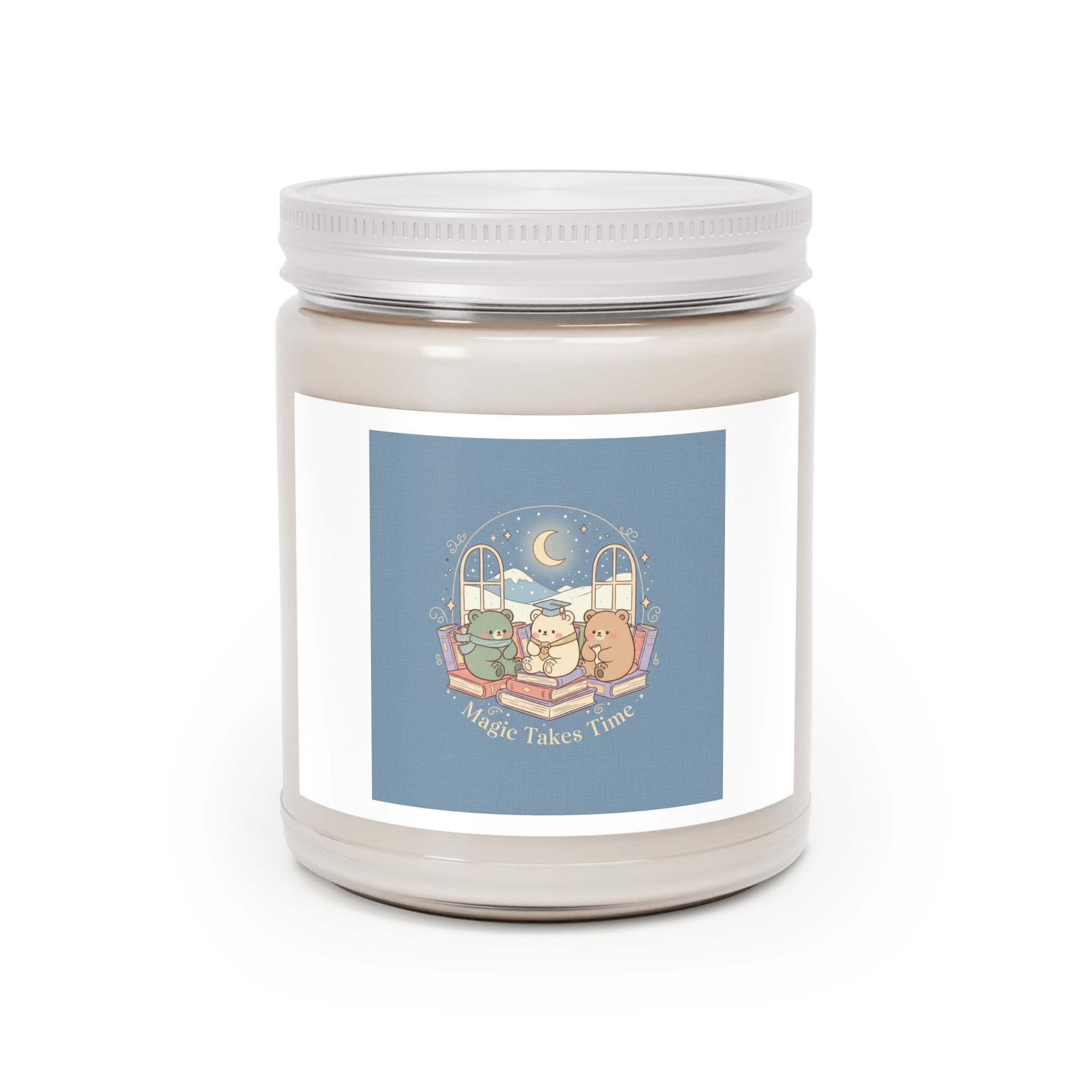 Magic Takes Time Bear Scented Candle
