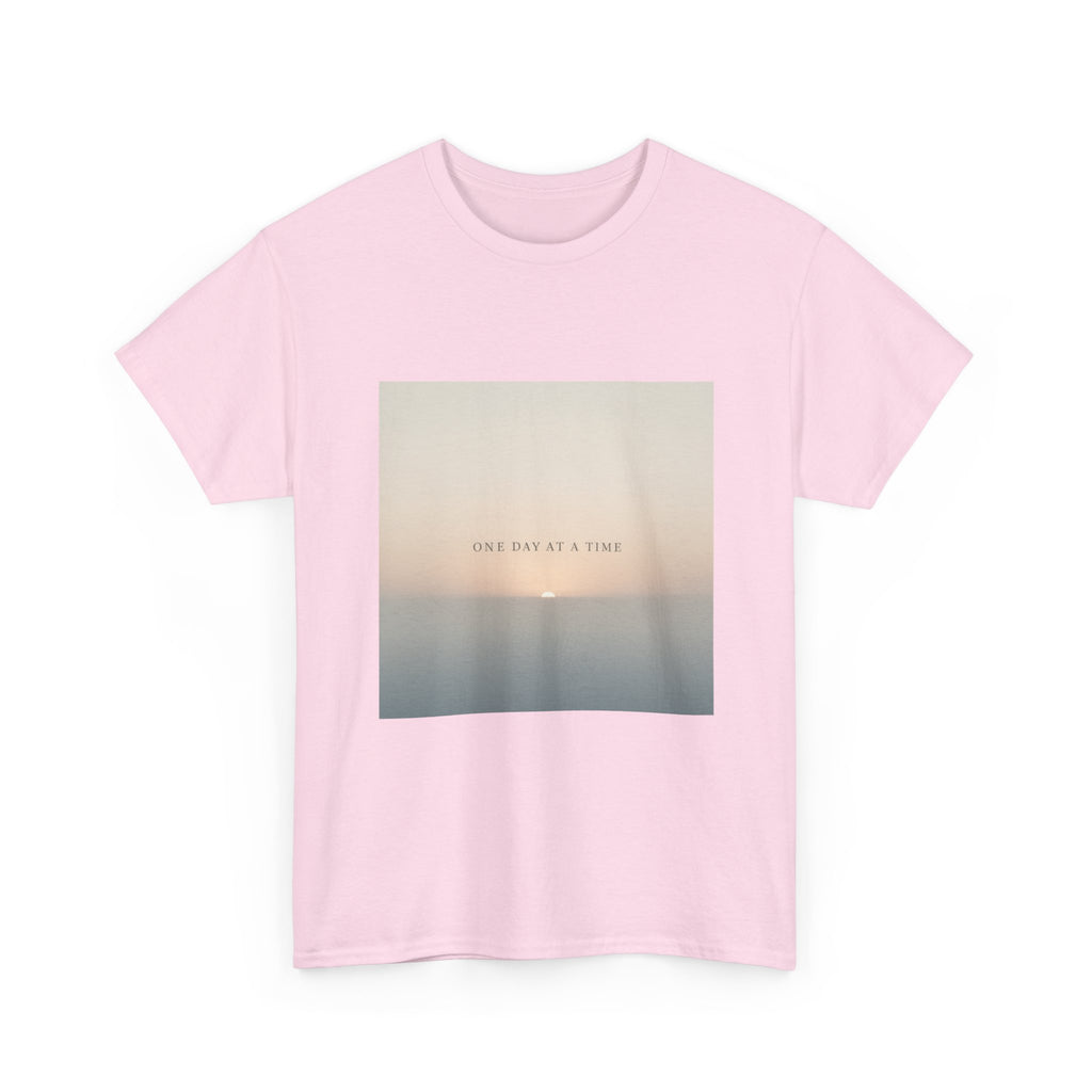 "ONE DAY AT A TIME" Black Cat Kids Tee | College Girl Gift | Fashion | KayKay Classics