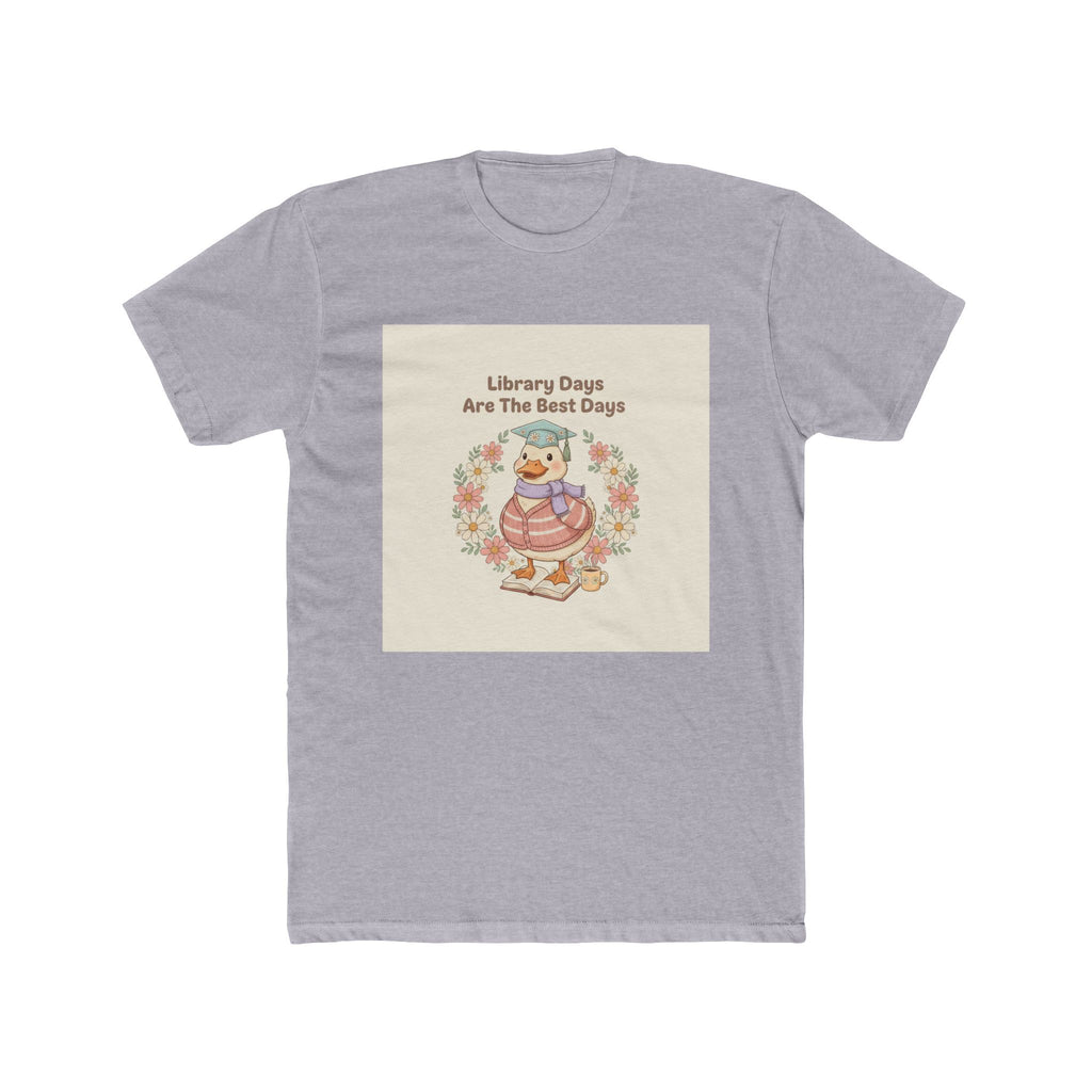 Library Days Are The Best Days Duck Unisex Tee