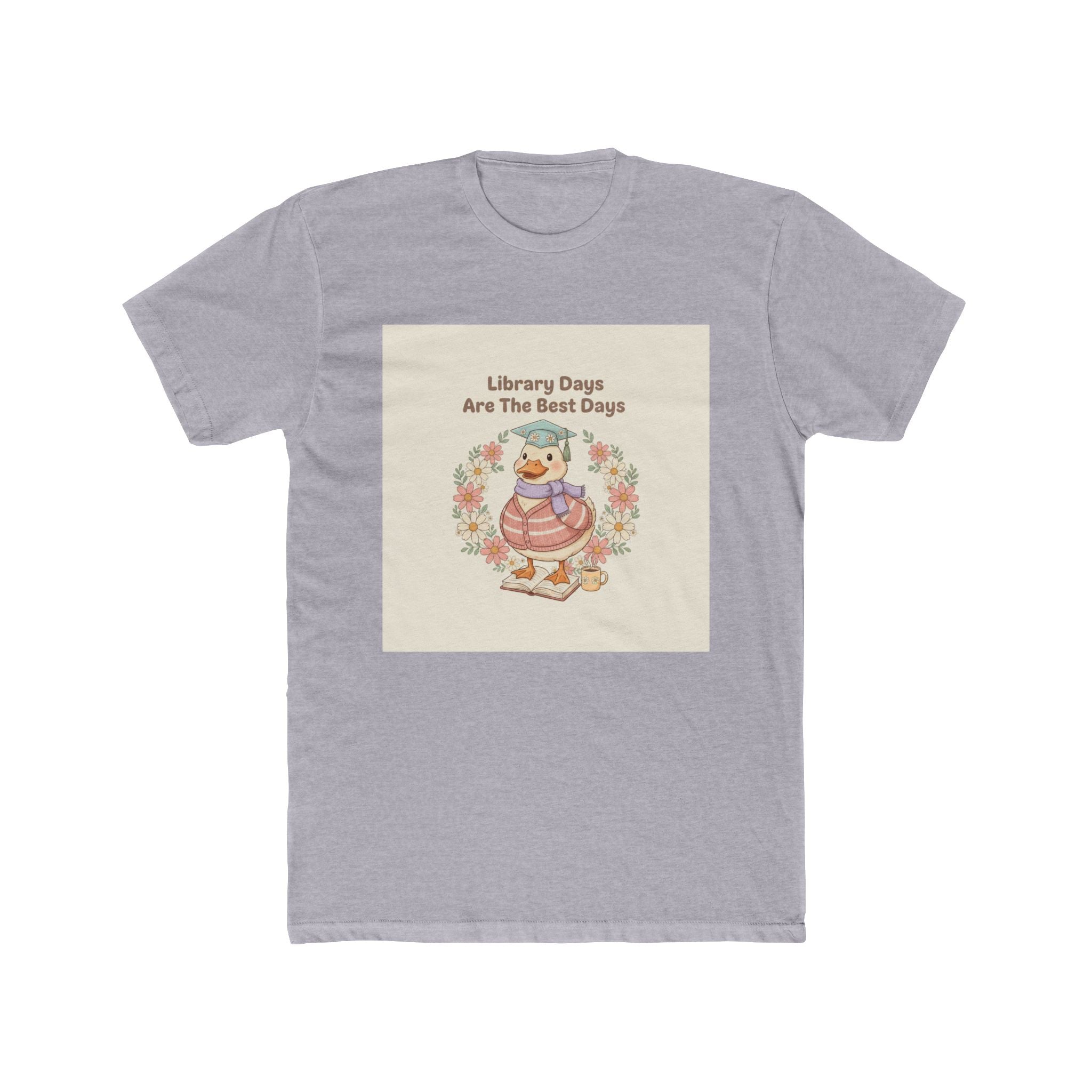 Library Days Are The Best Days Duck Unisex Tee