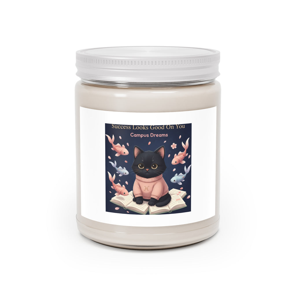 Black Cat Scented Candle – Success Looks Good on You Campus Dreams