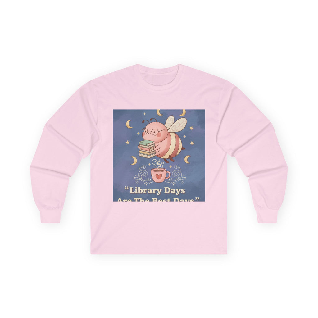 Bee Long Sleeve Tee – Library Days Are the Best Days
