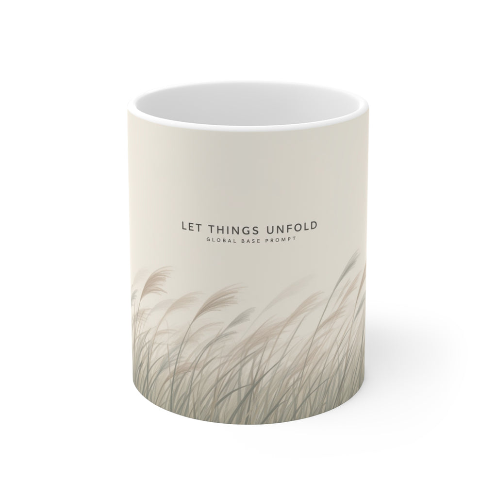 LET THINGS UNFOLD Mug 11oz