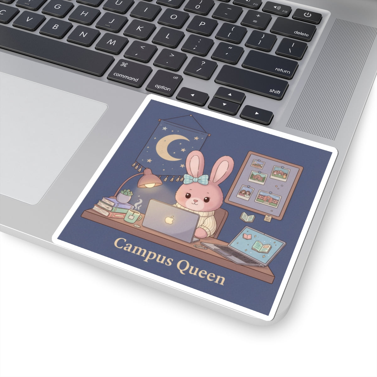 Rabbit Kiss-Cut Sticker – Campus Queen