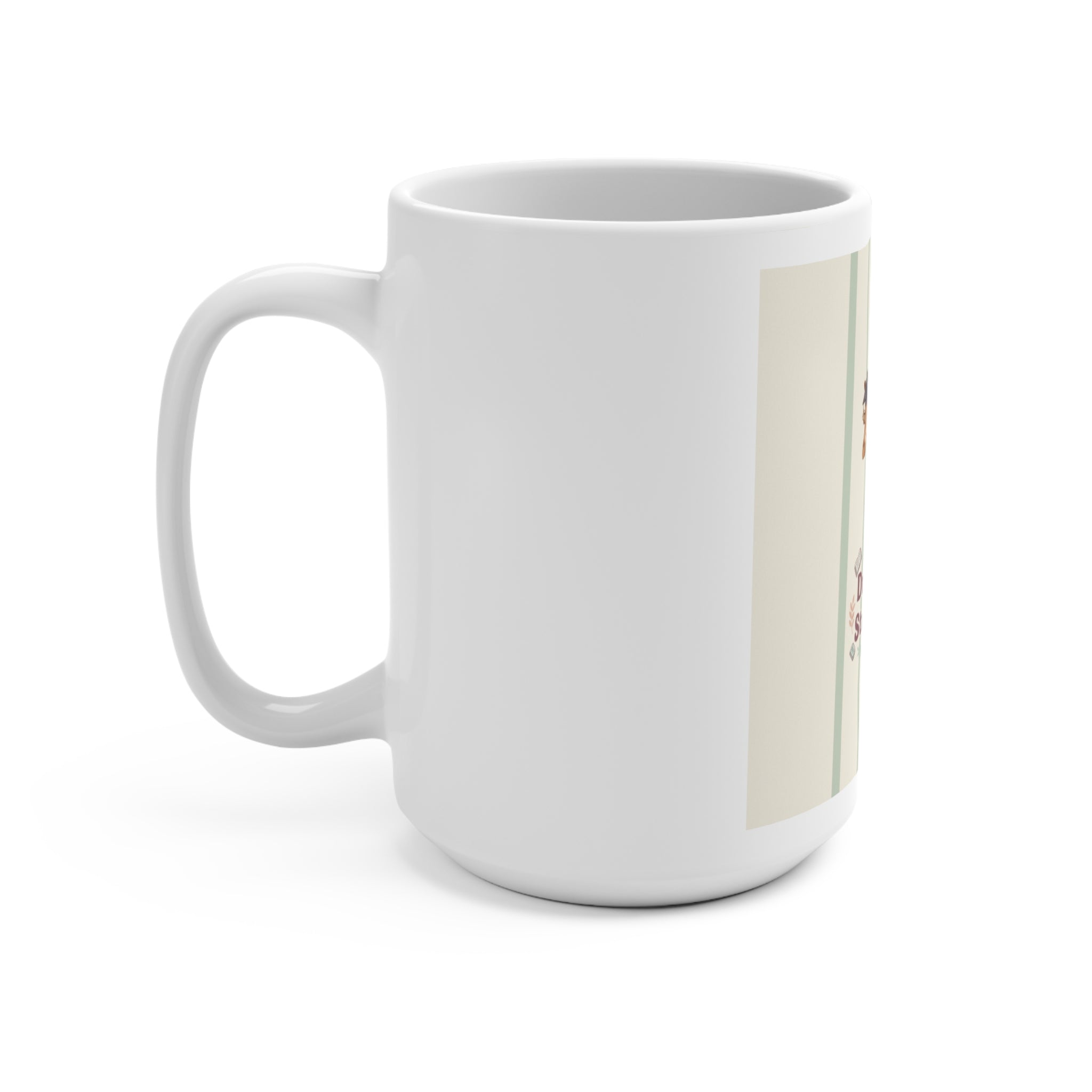 Dream Big, Study Hard Giraffe Mug 15oz