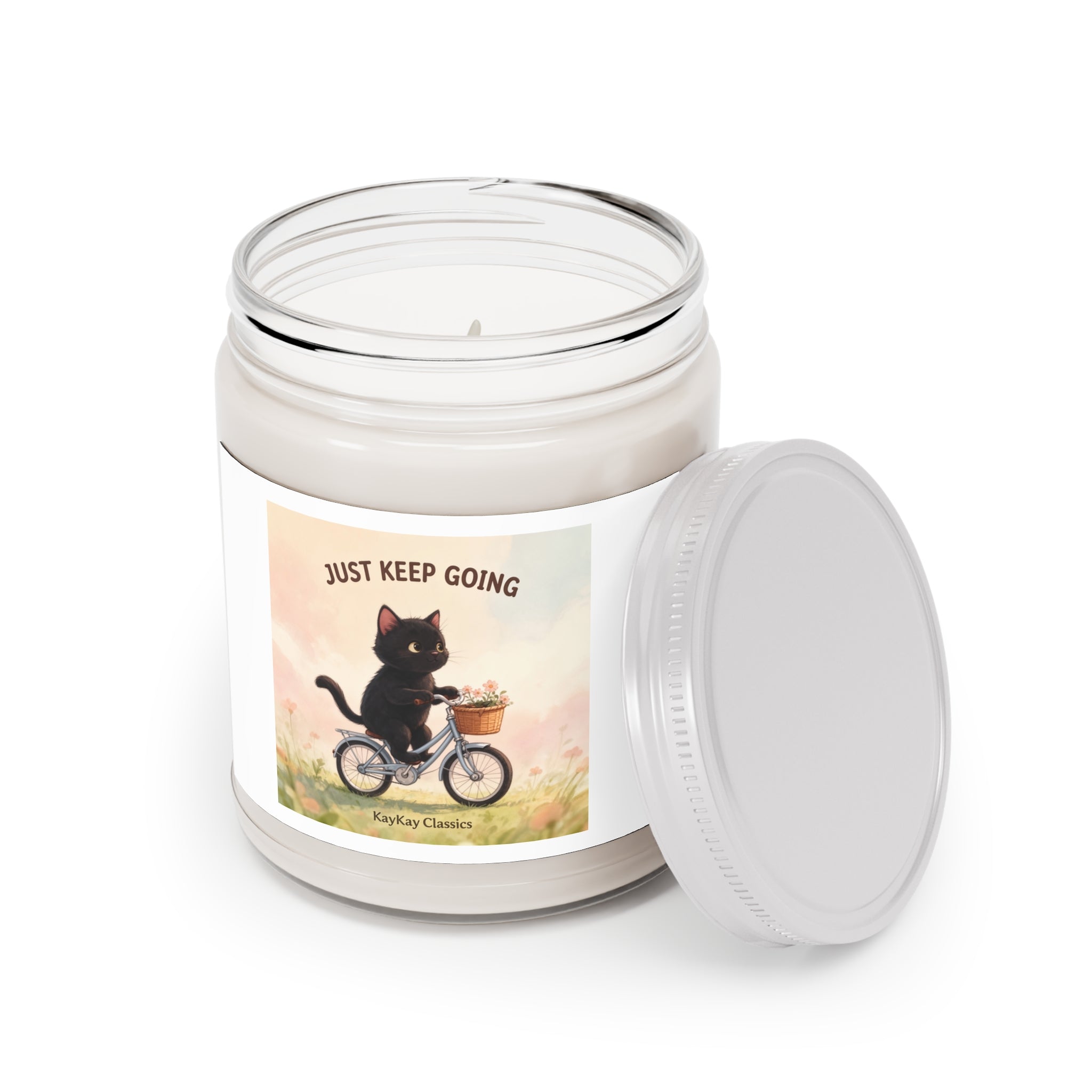 JUST KEEP GOING Cat Scented Candle