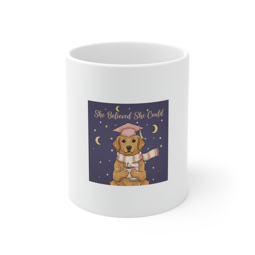 Bear Mug 11oz – She Believed She Could