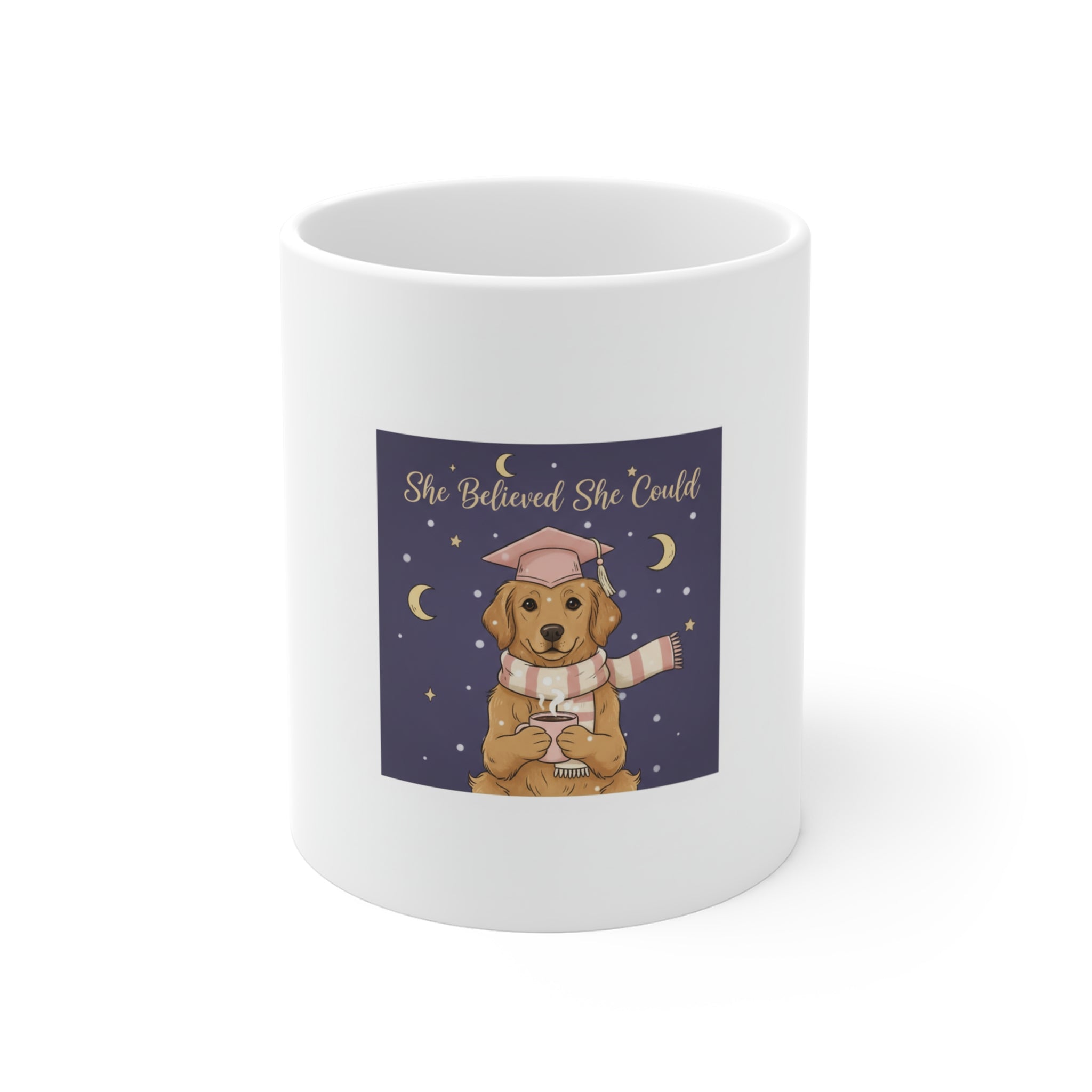 Bear Mug 11oz – She Believed She Could