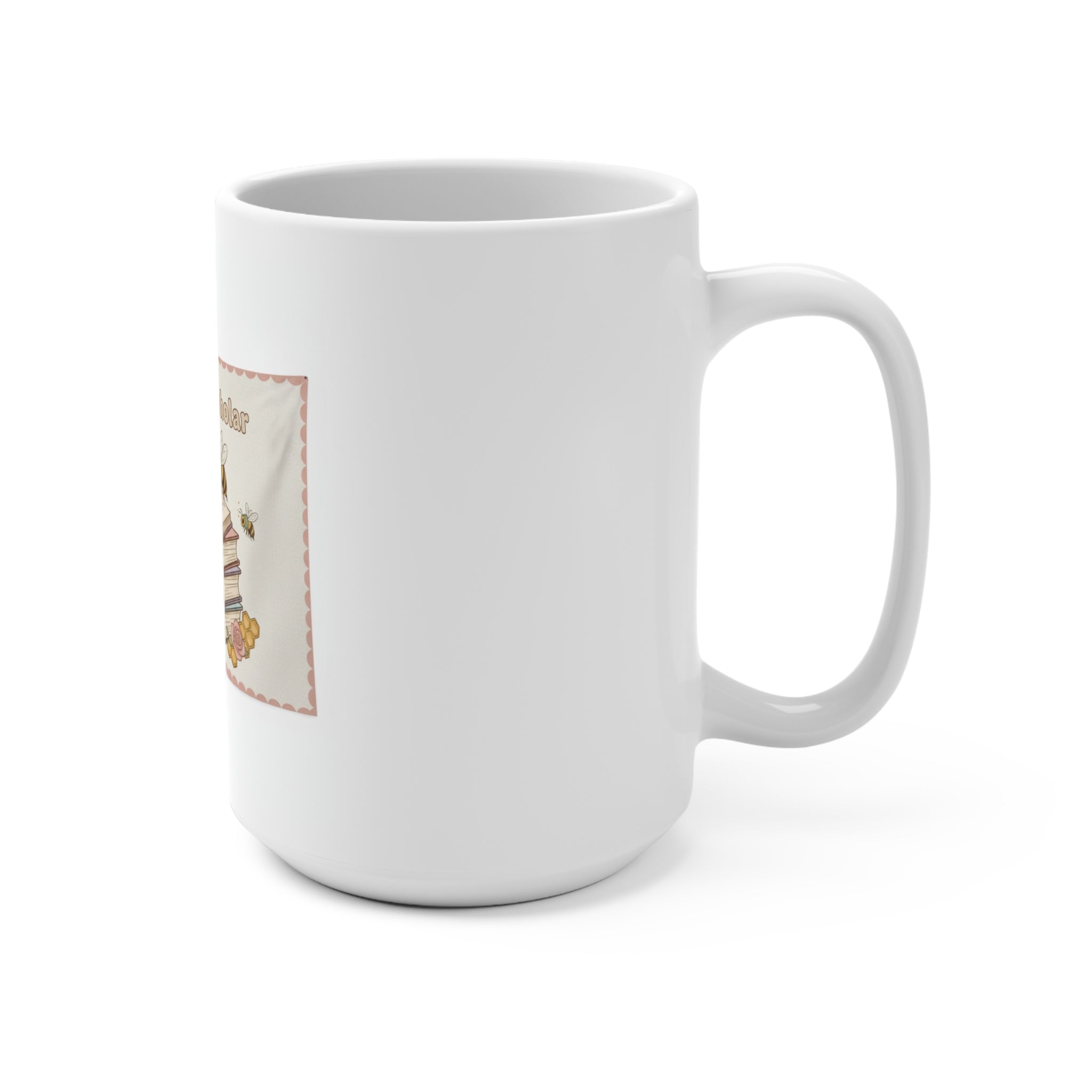 Soft Life Scholar Bee Mug 15oz