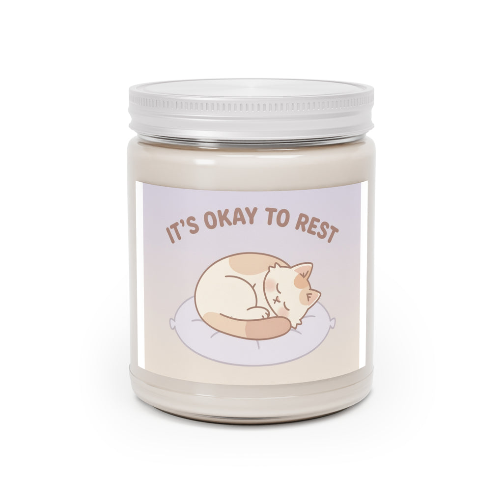 ITS OKAY TO REST Cat Scented Candle