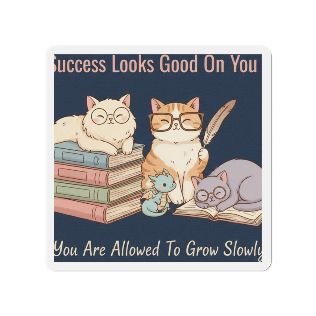 Bunny Die-Cut Magnet – Success Looks Good on You You Are Allowe