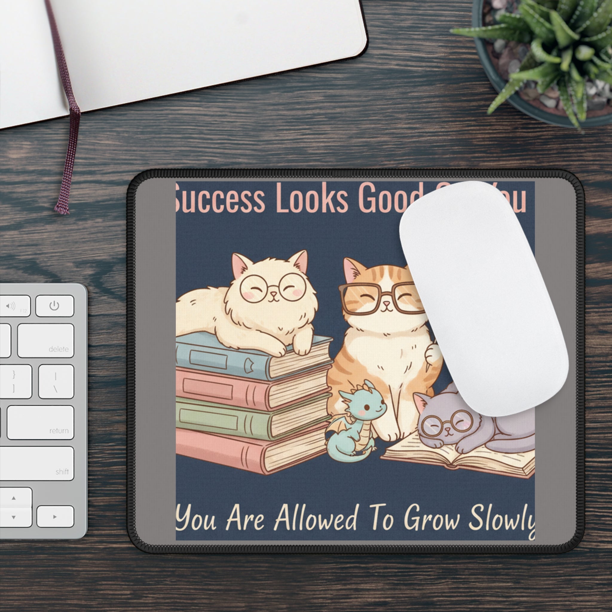 Bunny Mouse Pad – Success Looks Good on You You Are Allowe