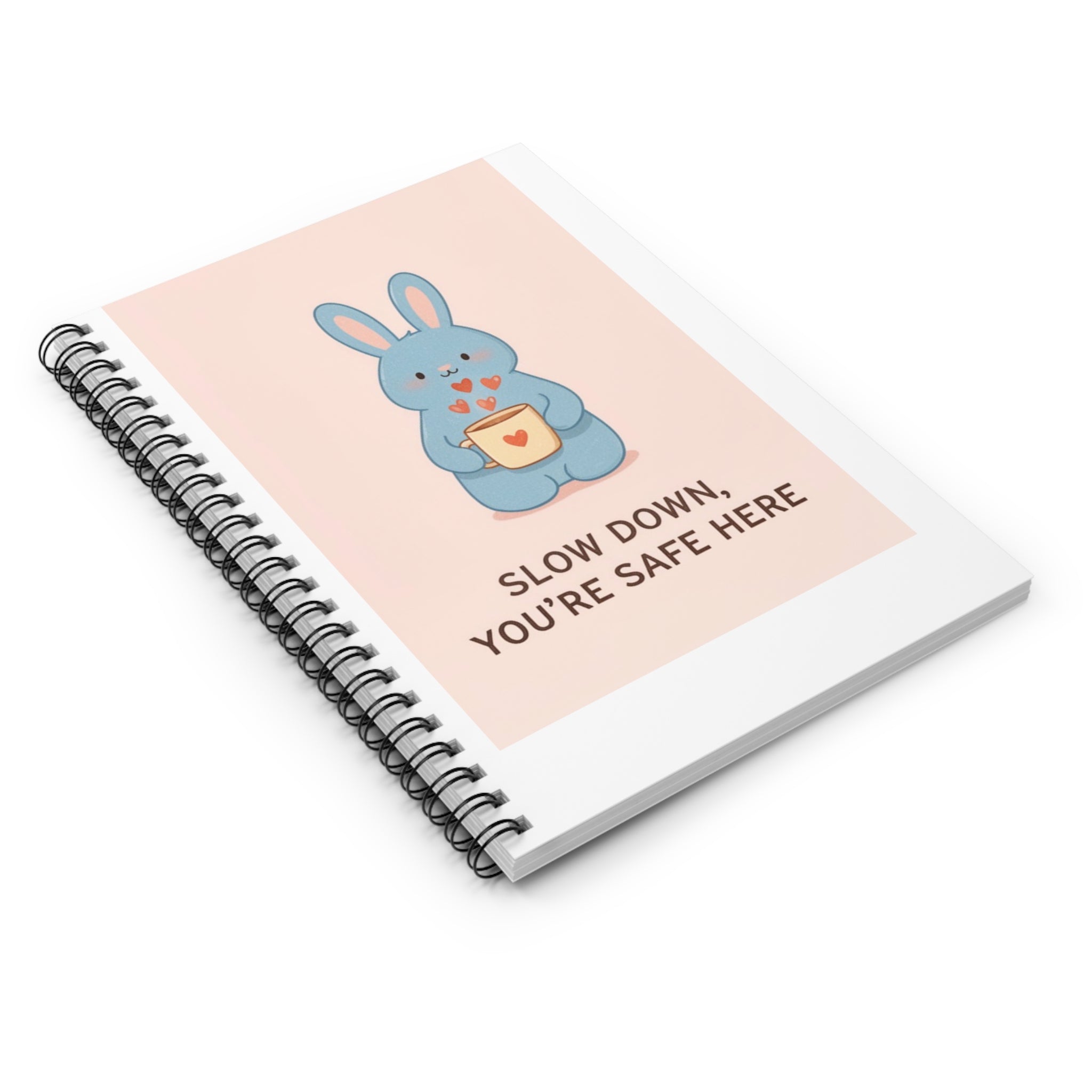 Rabbit Spiral Notebook