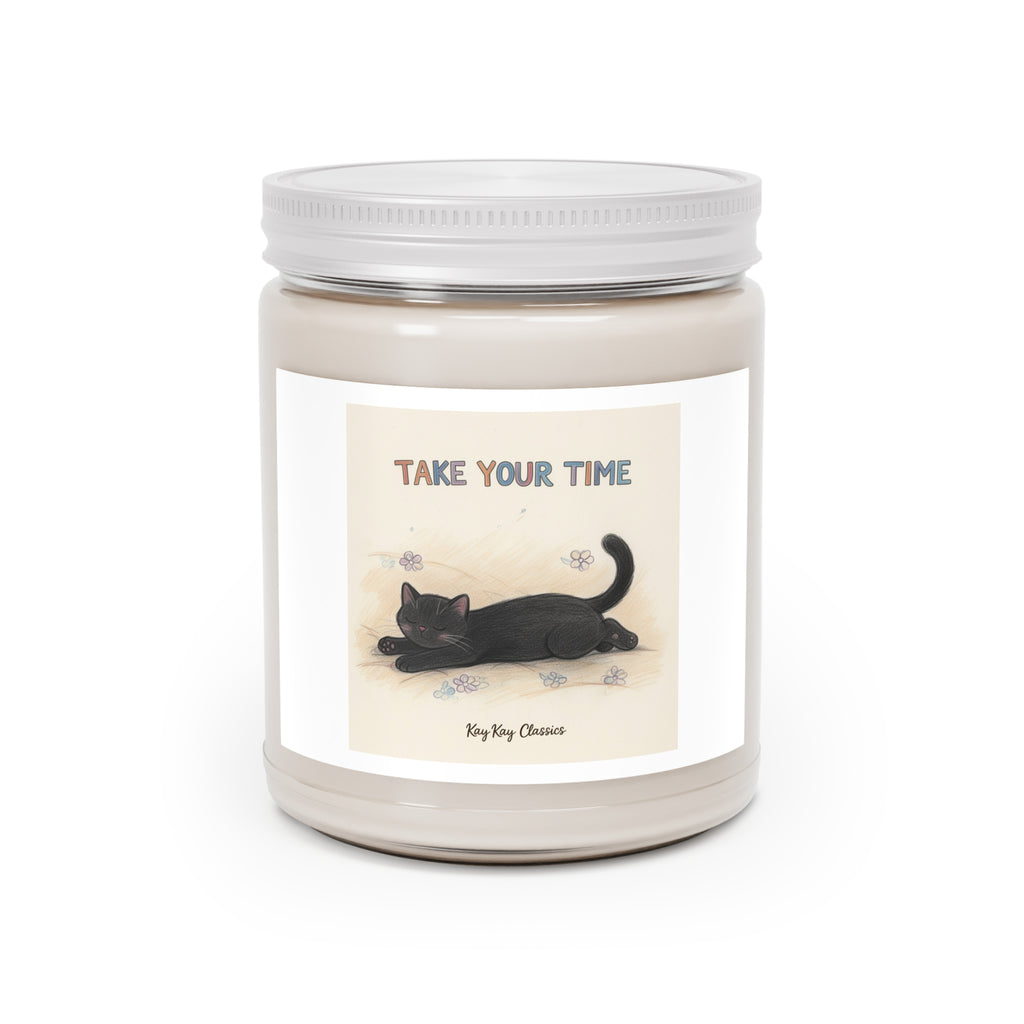 TAKE YOUR TIME Cat Scented Candle