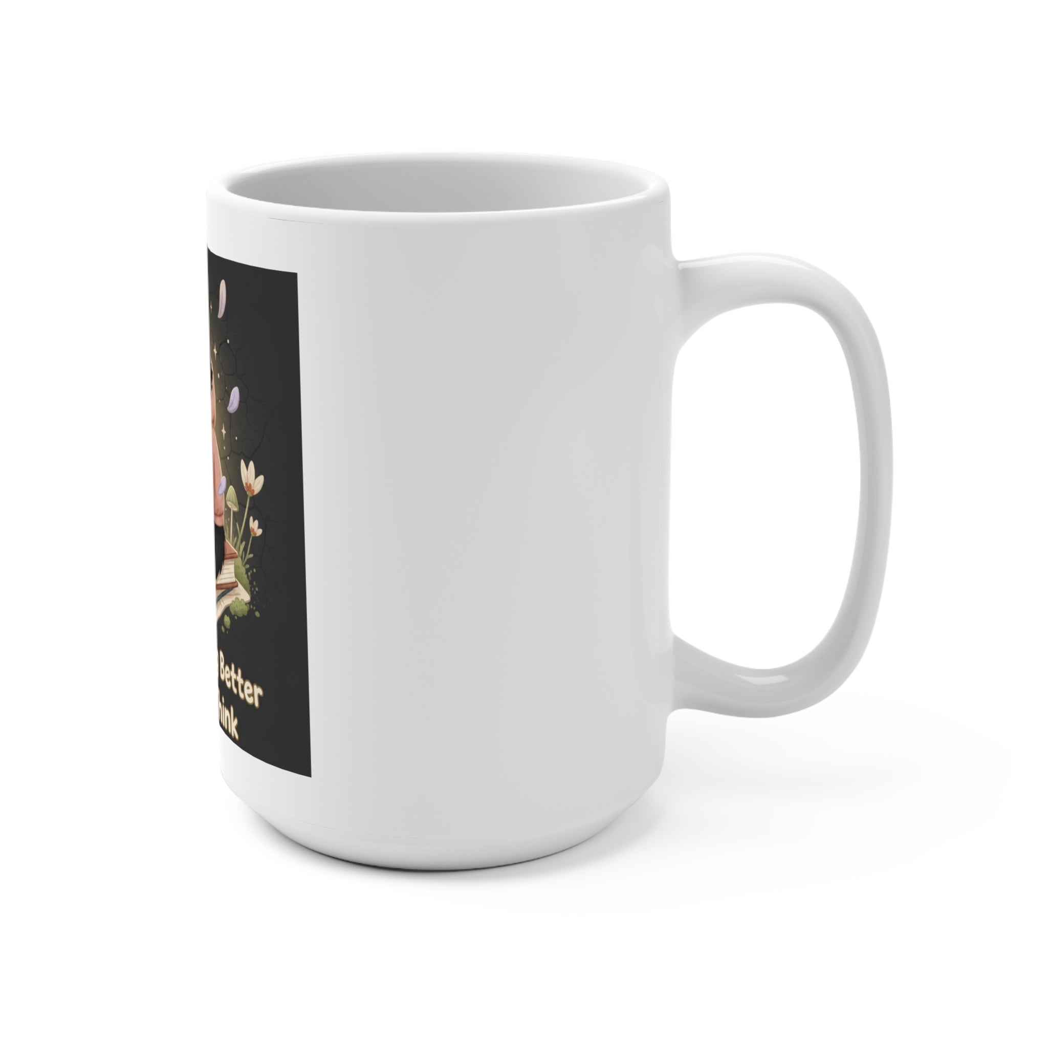 Black Cat Mug 15oz – You Are Doing Better Than You Think