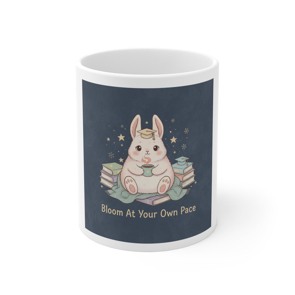 Bunny Mug 11oz – Bloom at Your Own Pace