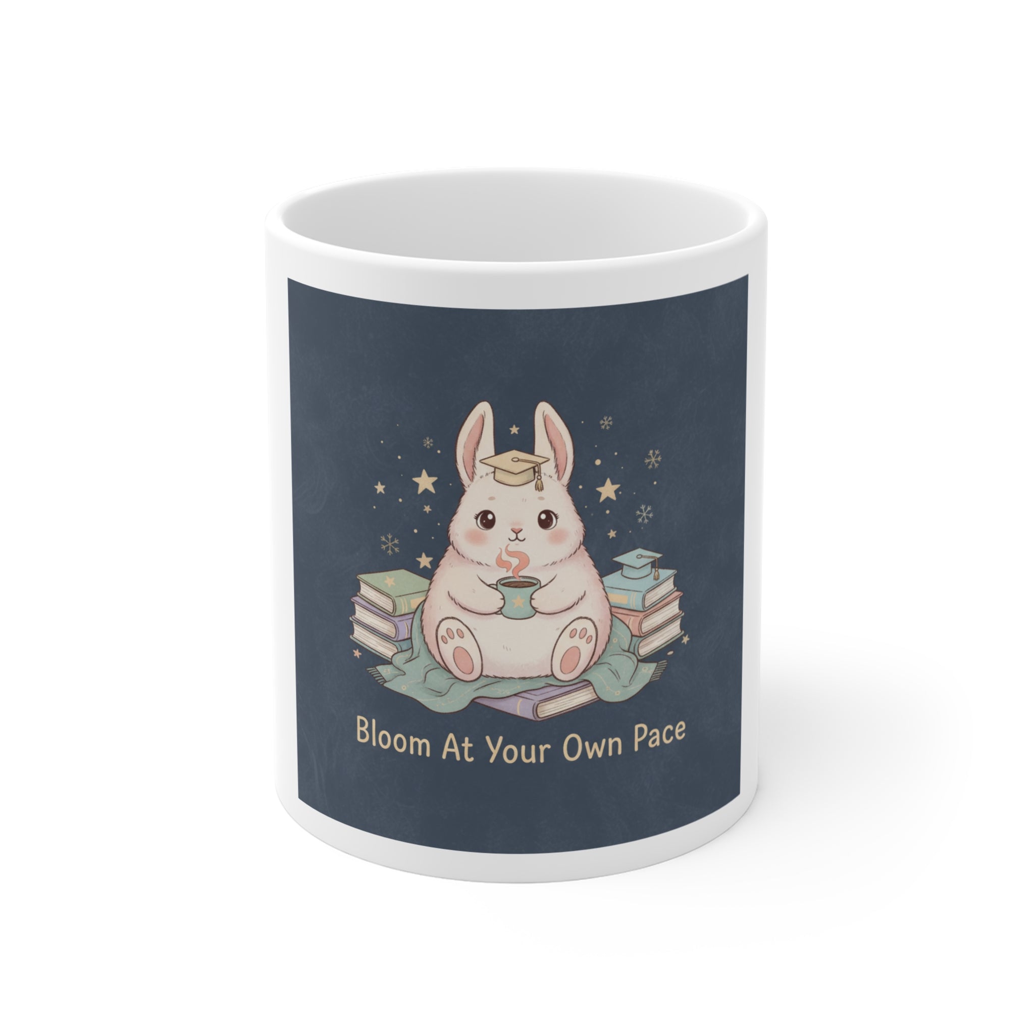 Bunny Mug 11oz – Bloom at Your Own Pace