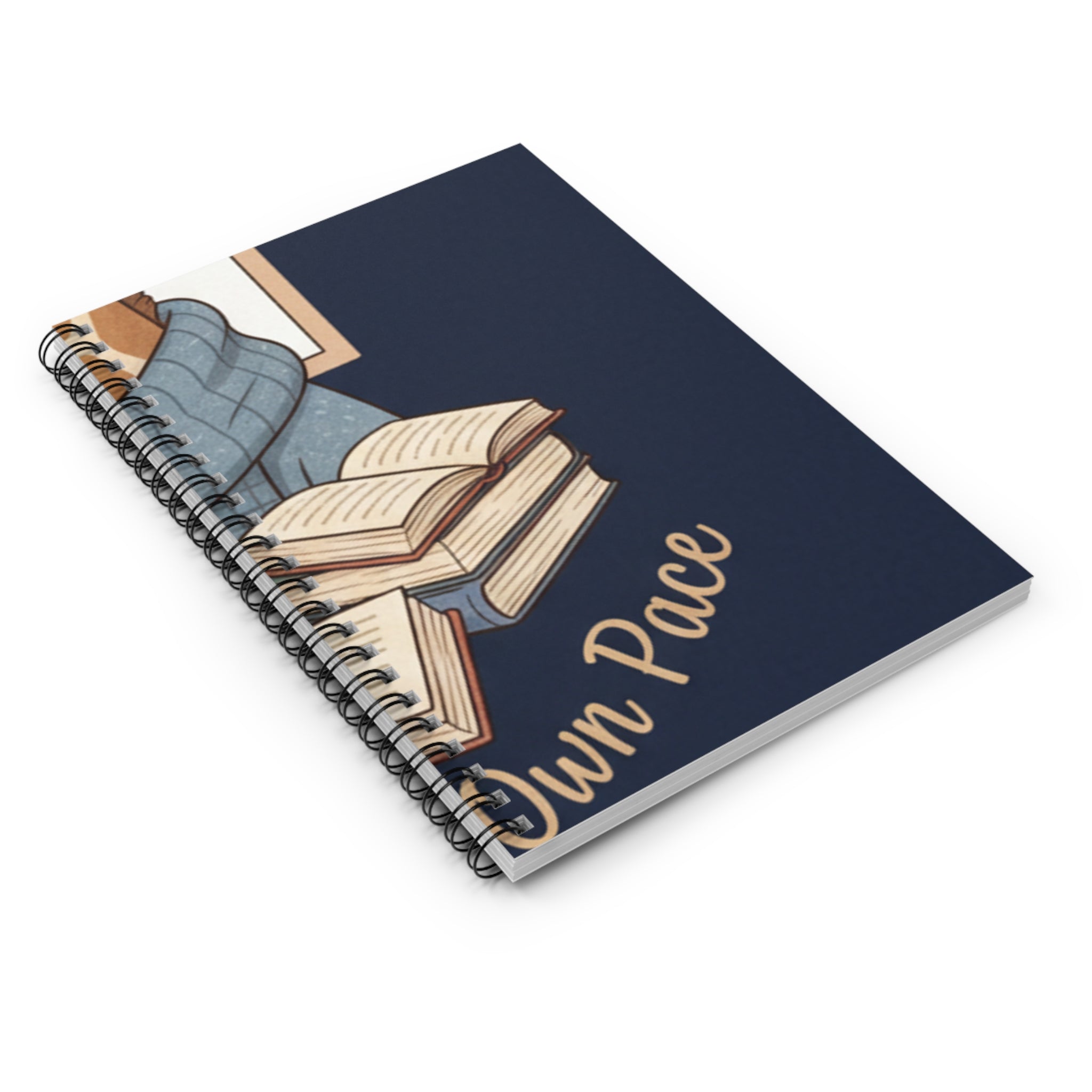 Bloom at Your Own Pace Spiral Notebook