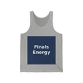 "Finals Energy" Black Cat Tank Top | College Girl Gift | Fashion | KayKay Classics