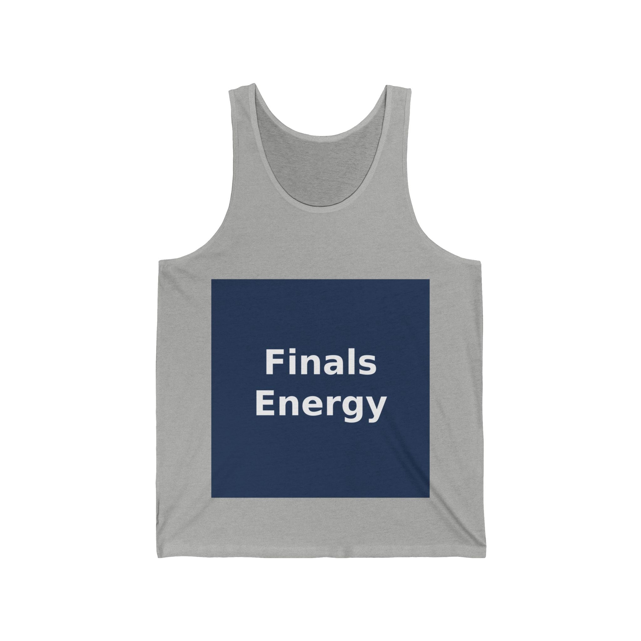 "Finals Energy" Black Cat Tank Top | College Girl Gift | Fashion | KayKay Classics