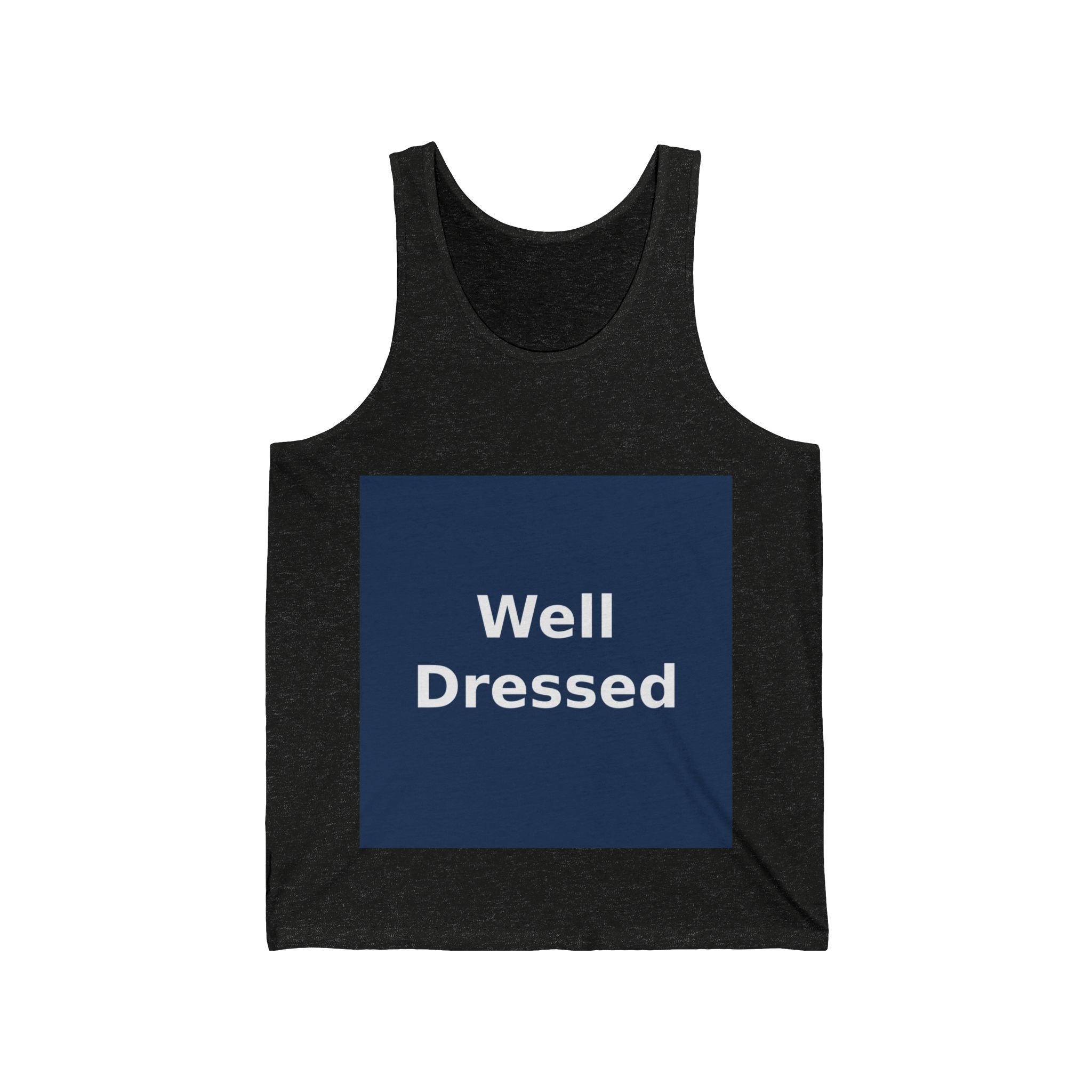 "Well Dressed" Black Cat Tank Top | College Girl Gift | Fashion | KayKay Classics