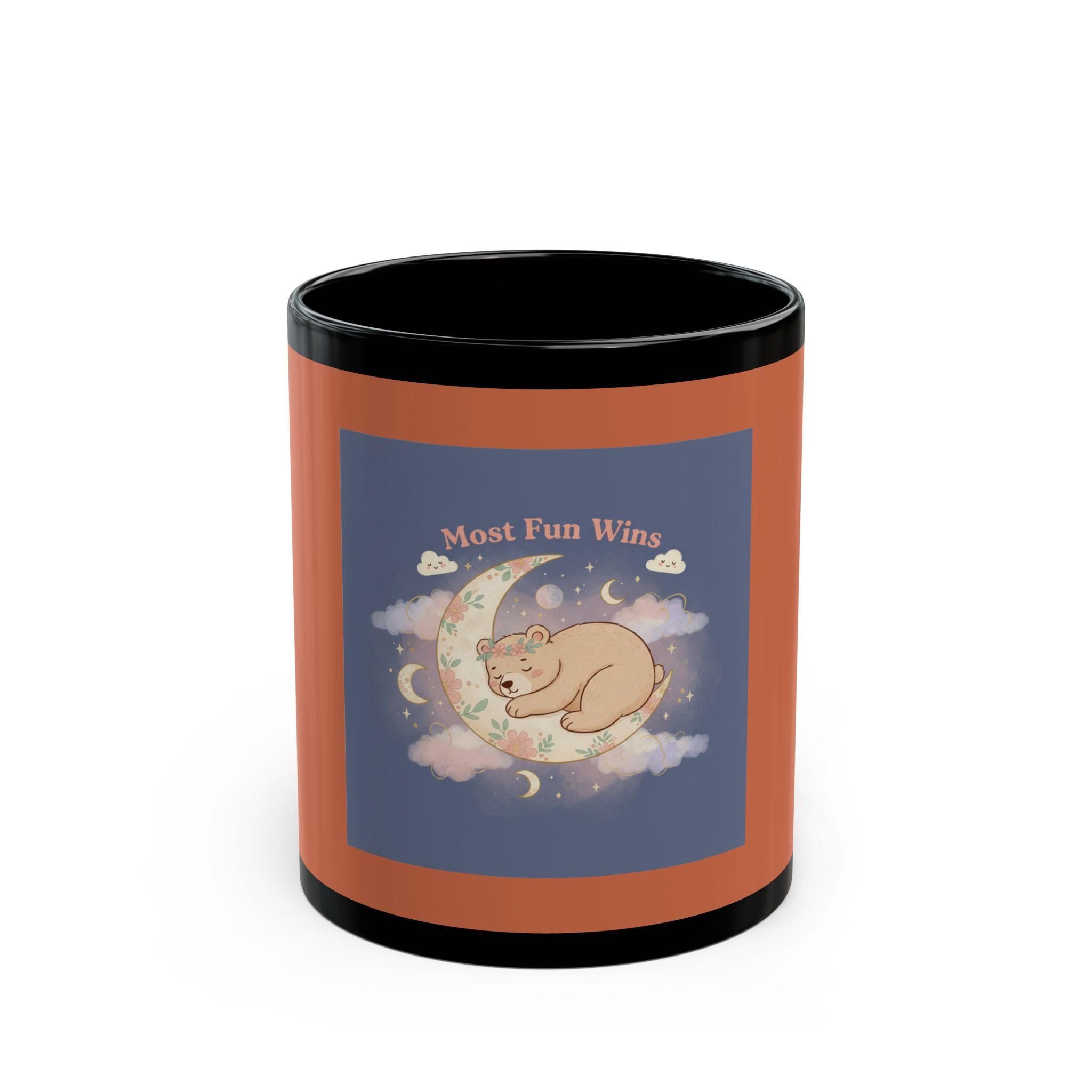 Bear Black Mug 11oz – Most Fun Wins