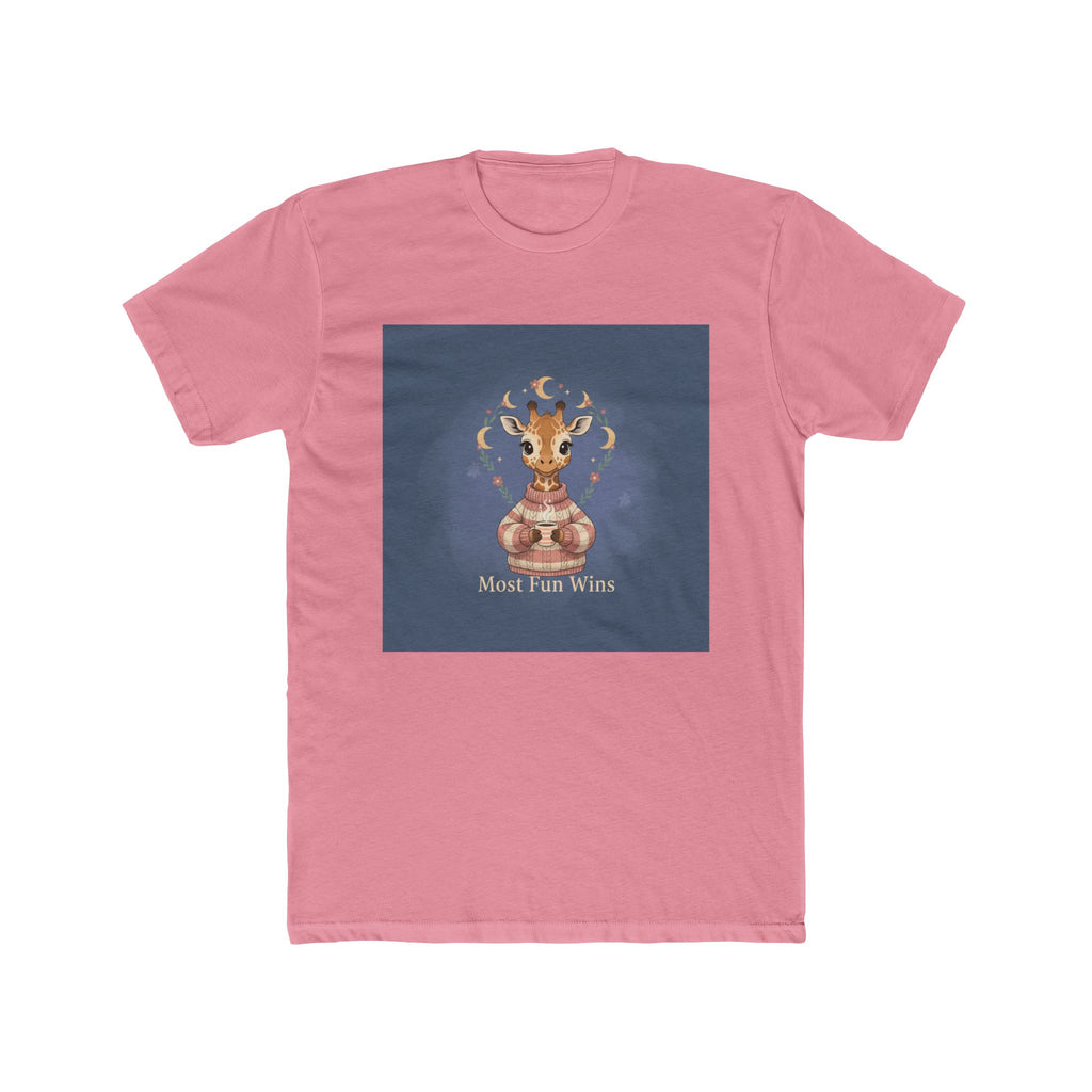 Giraffe Unisex Tee – Most Fun Wins
