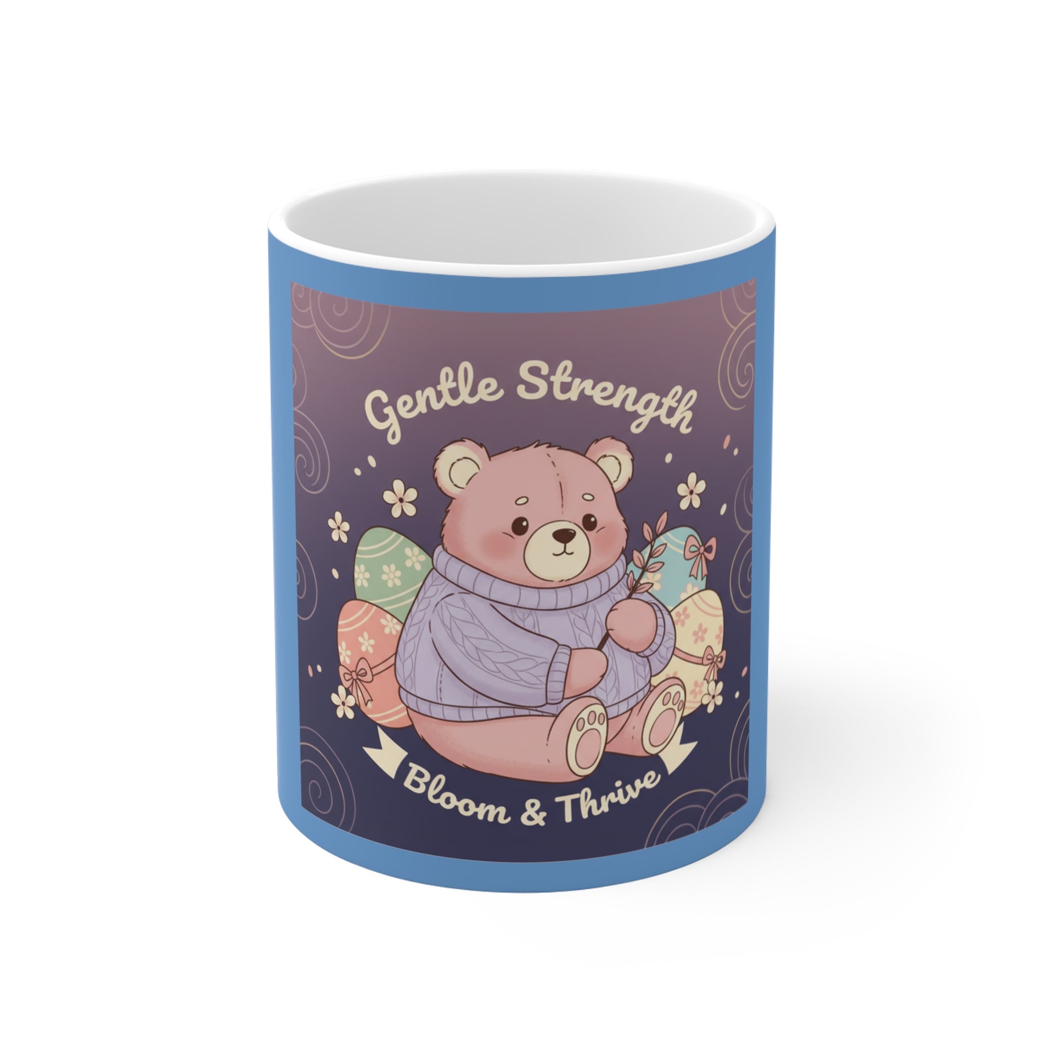 Bear Mug 11oz – Gentle Strength Bloom Thrive
