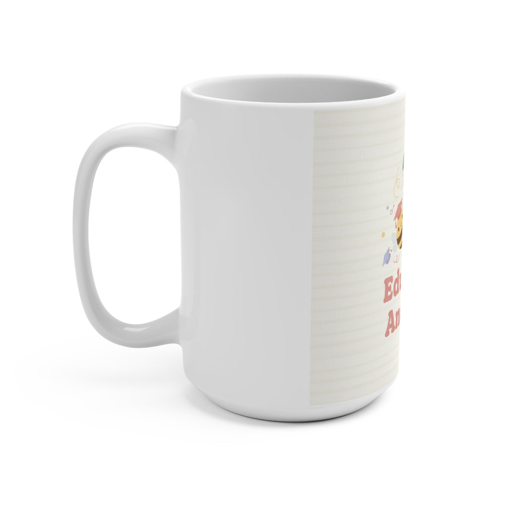 Educated And Cute Bee Mug 15oz