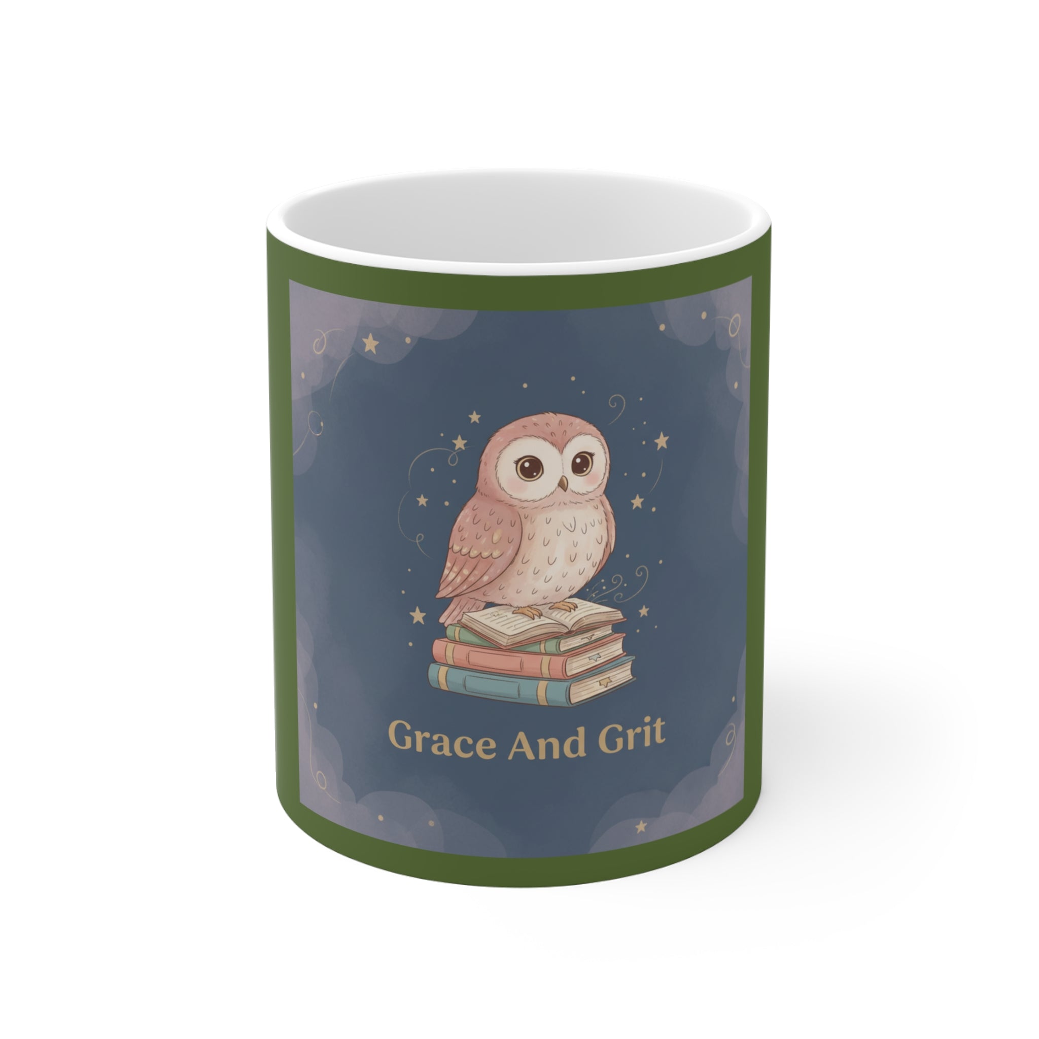 Owl Mug 11oz – Grace and Grit