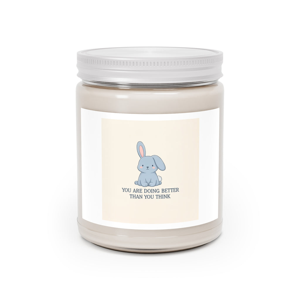 YOU ARE DOING BETTER THAN YOU THINK Rabbit Scented Candle