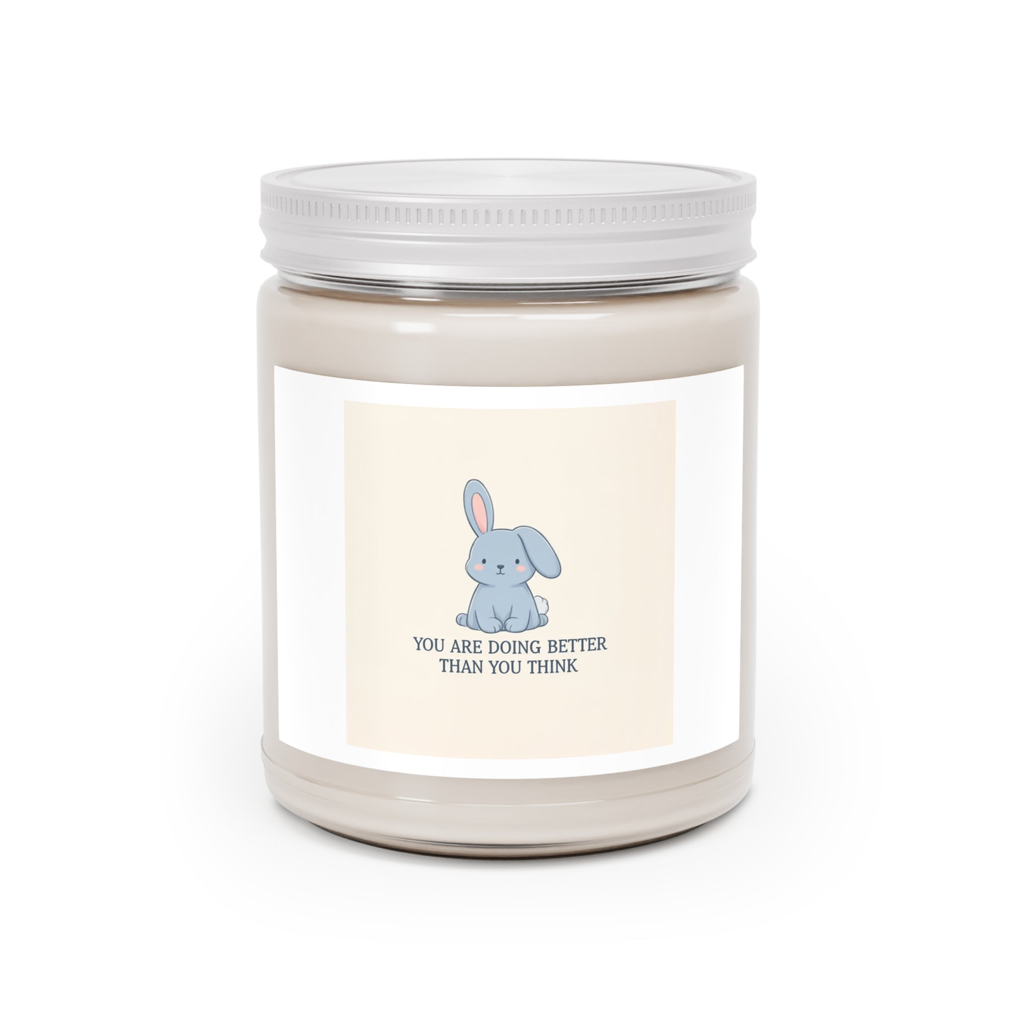 YOU ARE DOING BETTER THAN YOU THINK Rabbit Scented Candle