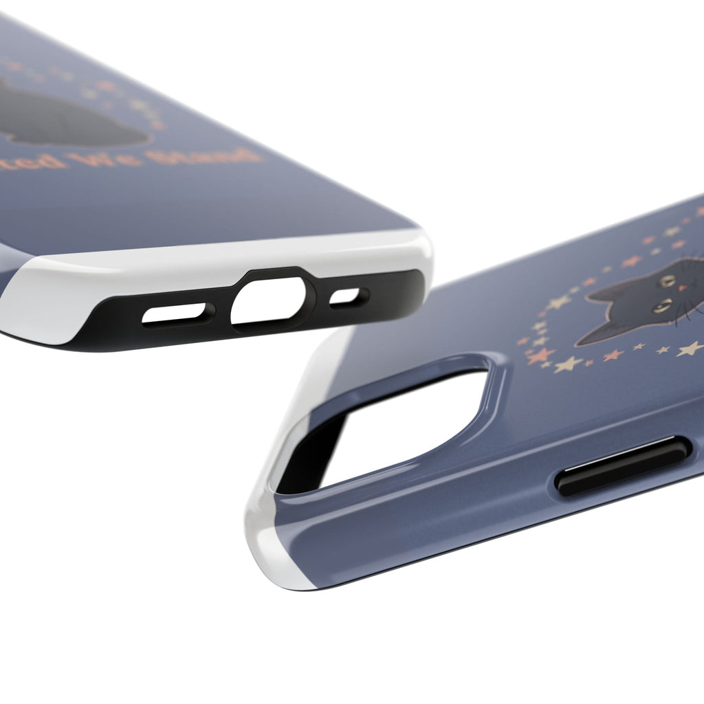 Black Cat Tough Phone Case – United We Stand