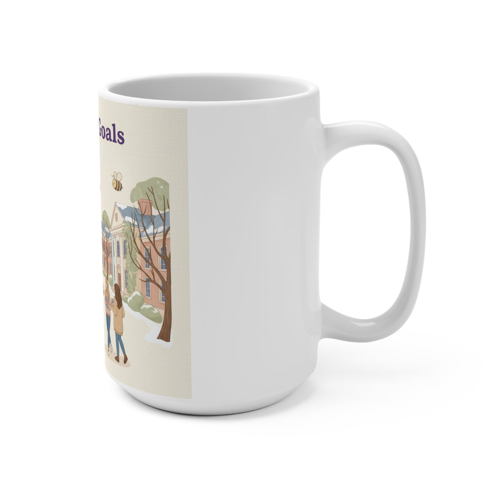 Goals On Goals Bees Mug 15oz