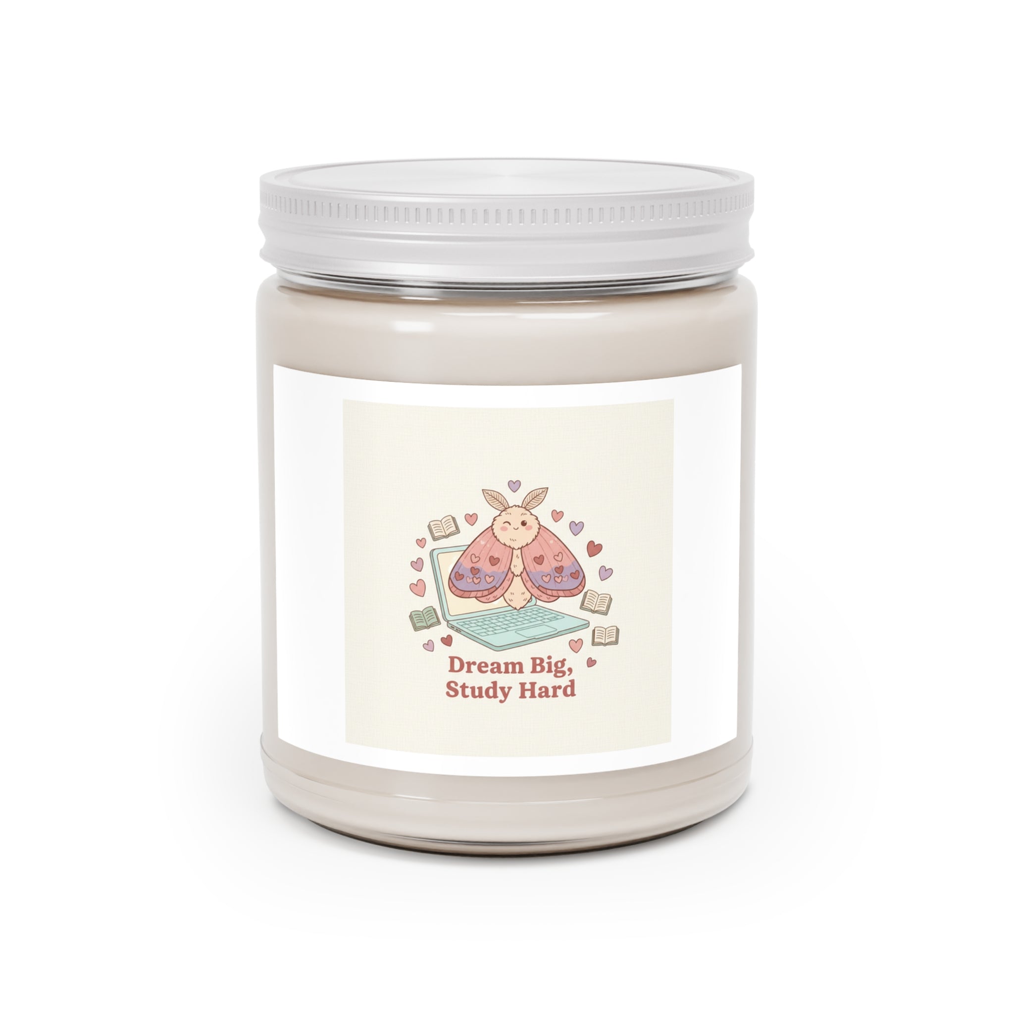 Dream Big, Study Hard Moth Scented Candle
