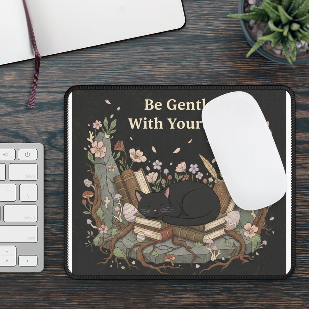 Bunny Mouse Pad – Be Gentle With Yourself