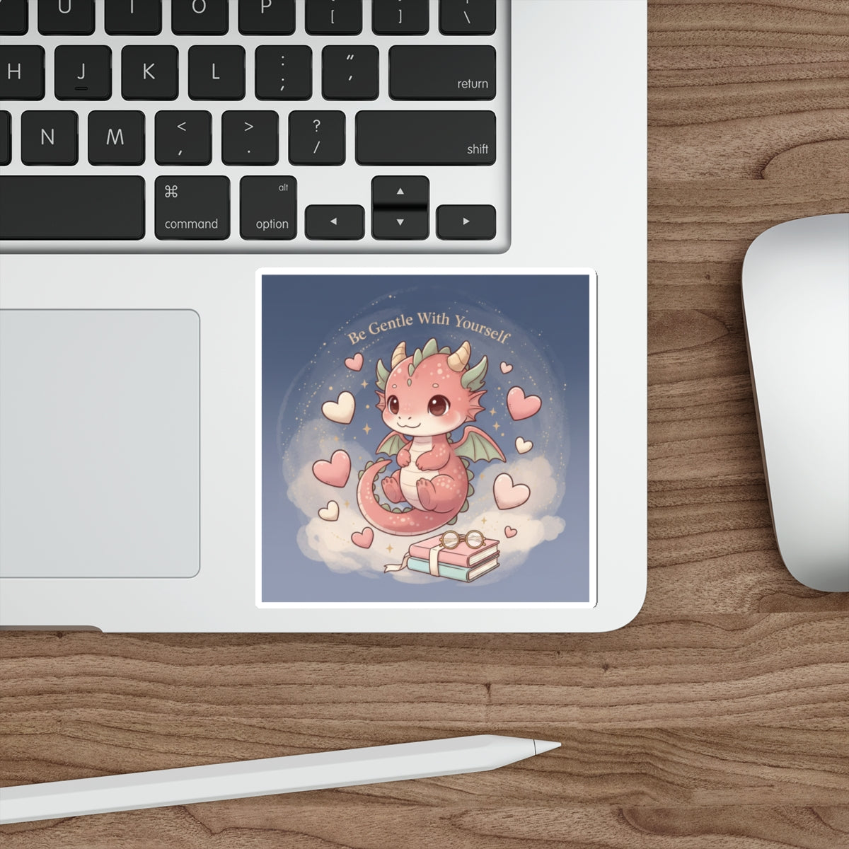 Cats With Glasses Die-Cut Sticker – Be Gentle With Yourself