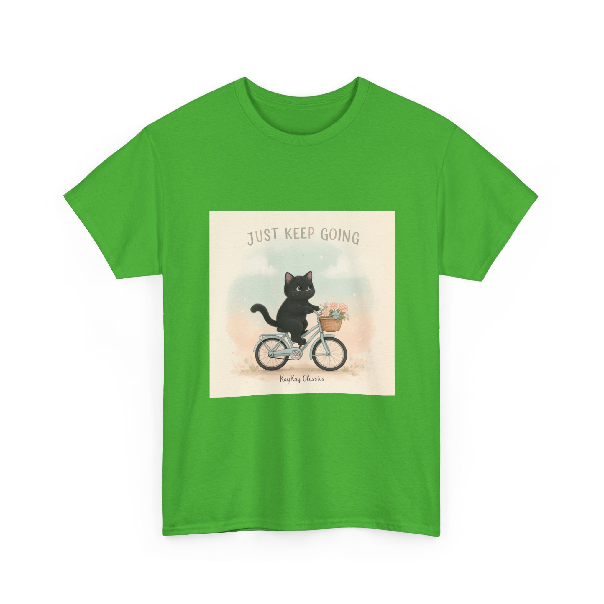 "Design" Black Cat Kids Tee | College Girl Gift | Fashion | KayKay Classics