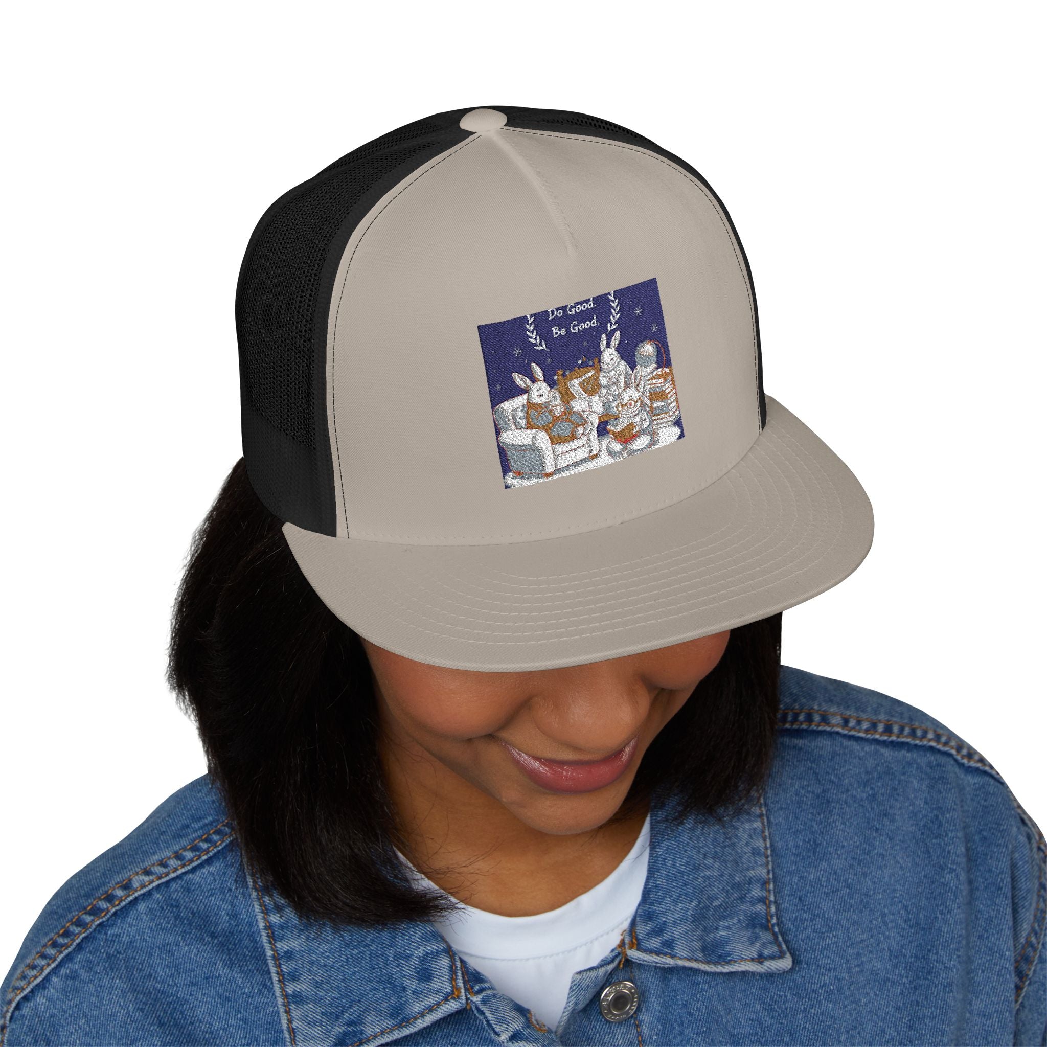 Bunny Trucker Cap – Do Good Be Good
