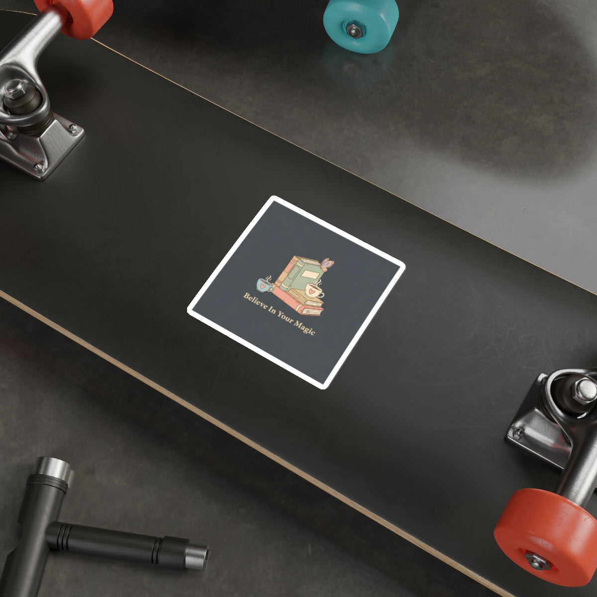 Butterfly Die-Cut Sticker – Believe in Your Magic