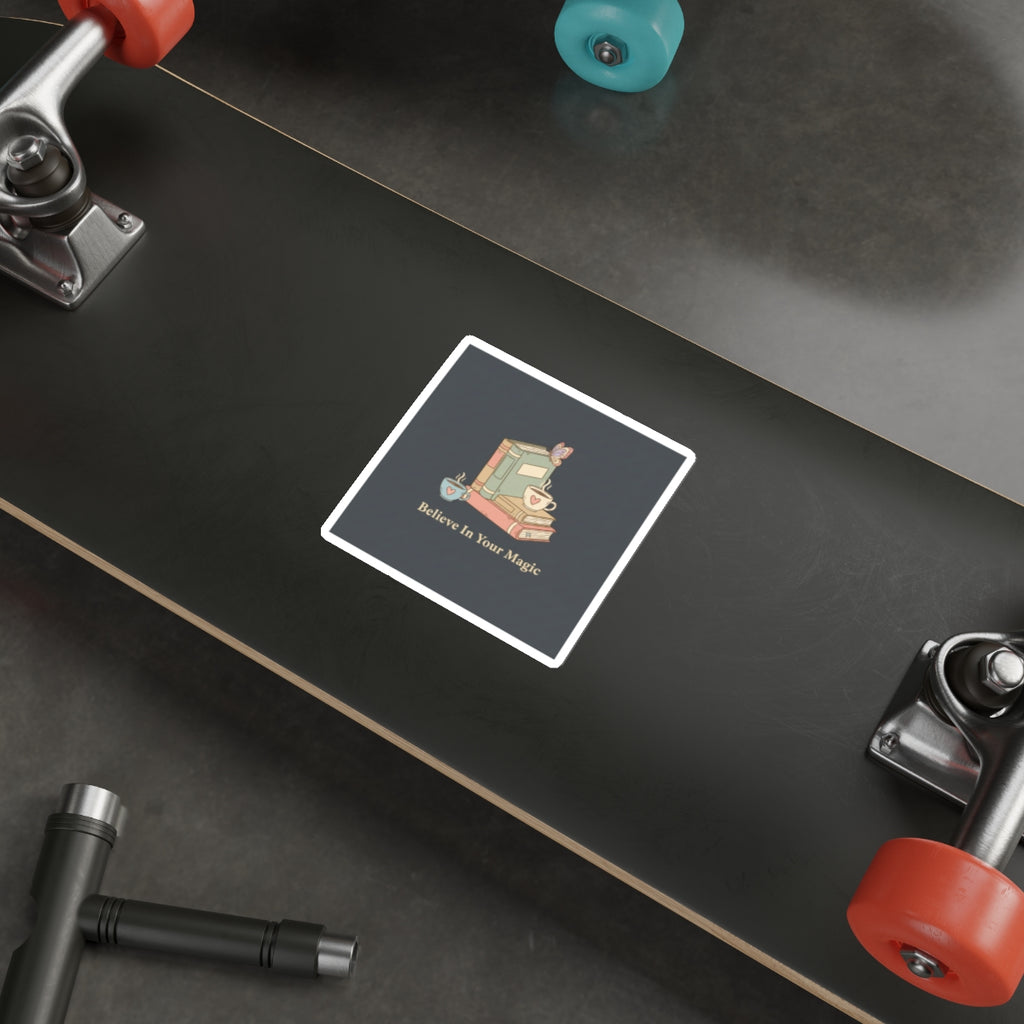 Butterfly Die-Cut Sticker – Believe in Your Magic