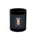 Bunny Black Mug 11oz – Confa en Ti