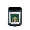 Rabbit Black Mug 11oz – Stressed Blessed and Coffee Obsessed