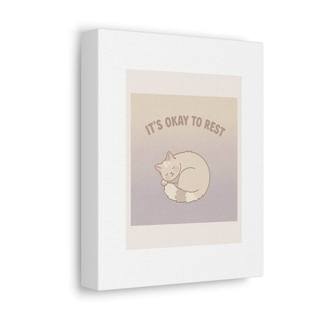 "NEEDS_OCR_SCAN" Black Cat Canvas | College Girl Gift | Fashion | KayKay Classics