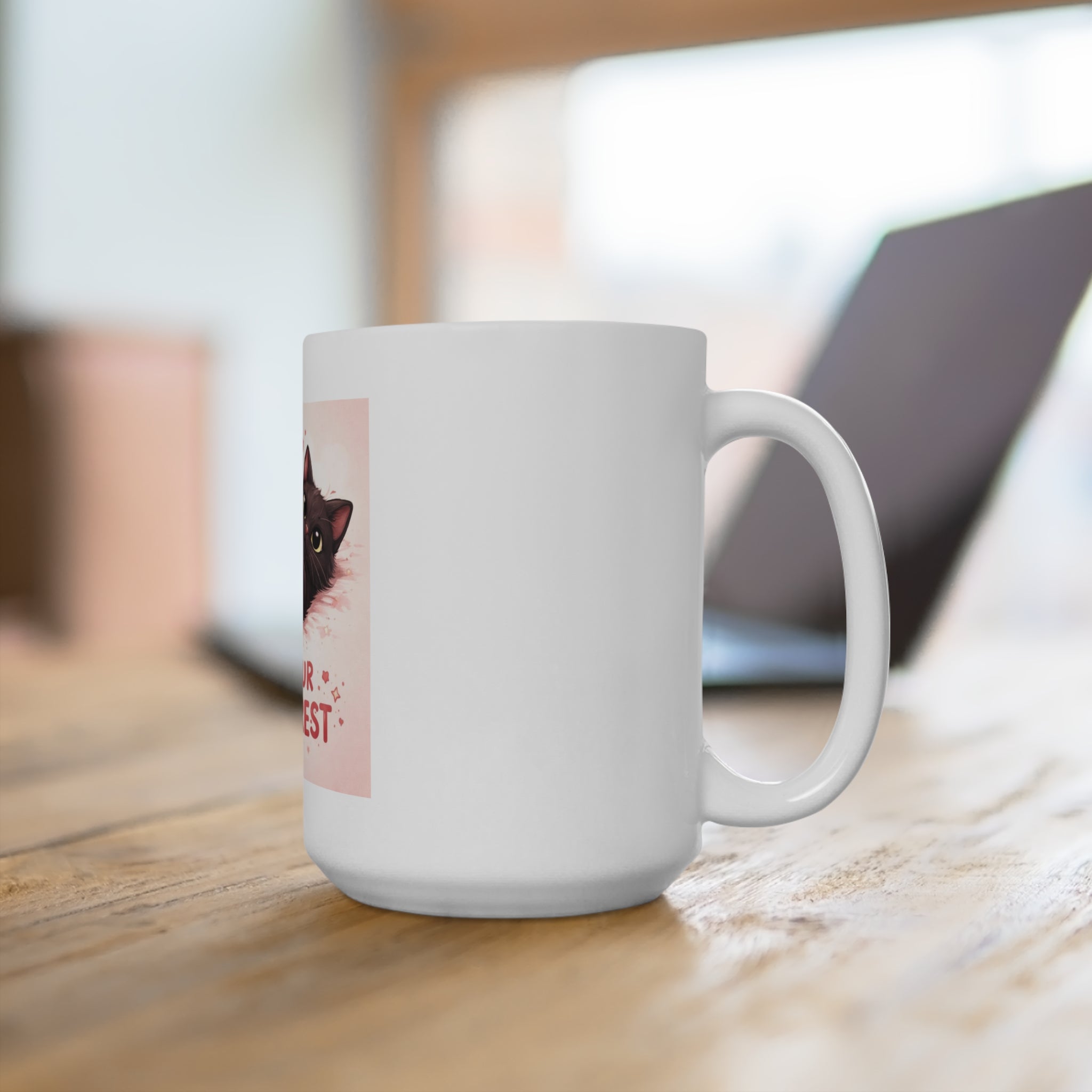 LET YOUR HEART REST Mug 15oz