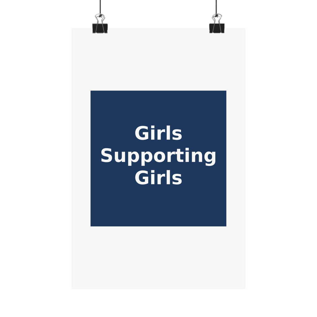 Girls Supporting Girls - KayKay Poster