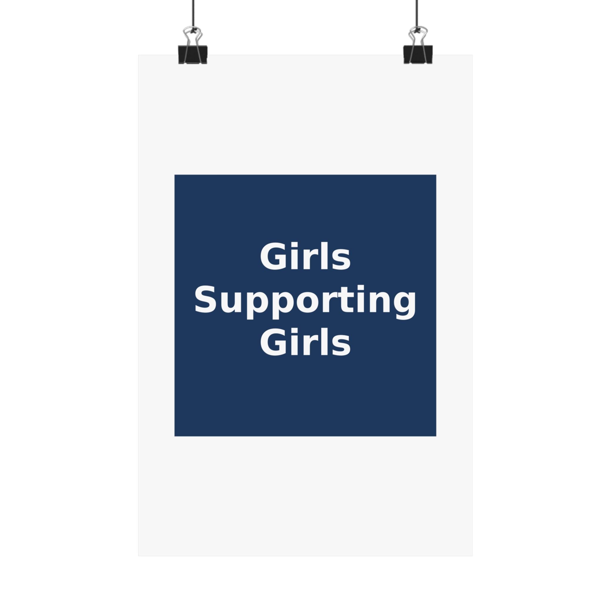 Girls Supporting Girls - KayKay Poster