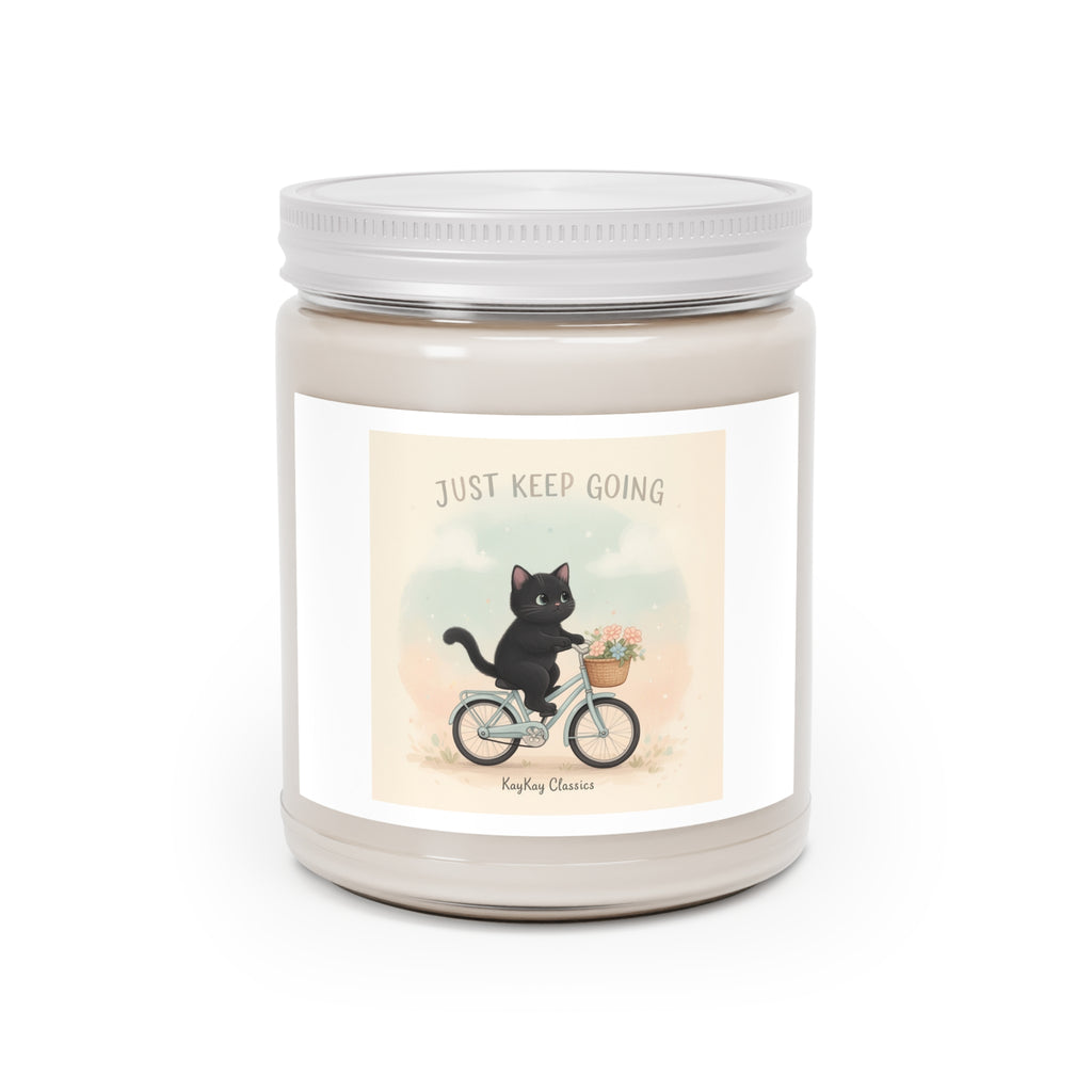 JUST KEEP GOING Cat Scented Candle