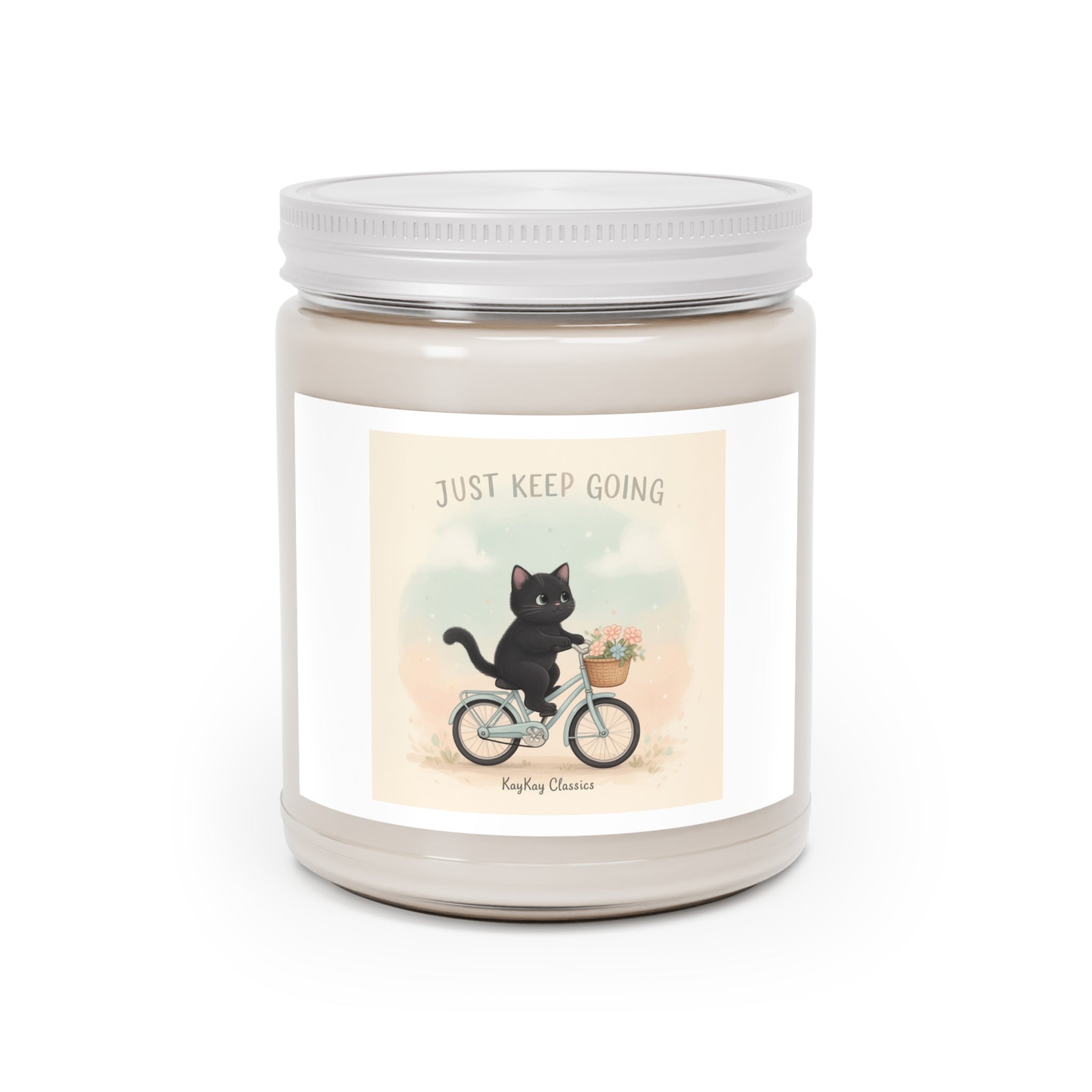 JUST KEEP GOING Cat Scented Candle
